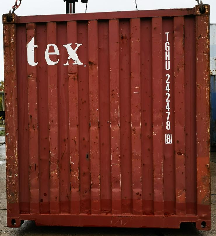 Bild 9: Seecontainer als Reifenlager