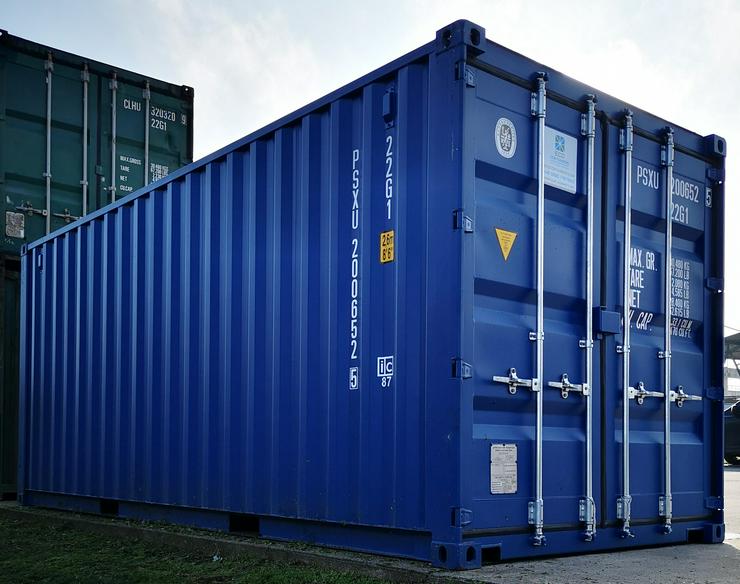 Bild 3: Neuwertige Seecontainer