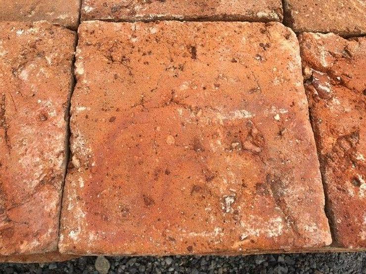 Bild 5: Terracotta-Fliesen /Antike Fliesen Ziegielplatten historische Original