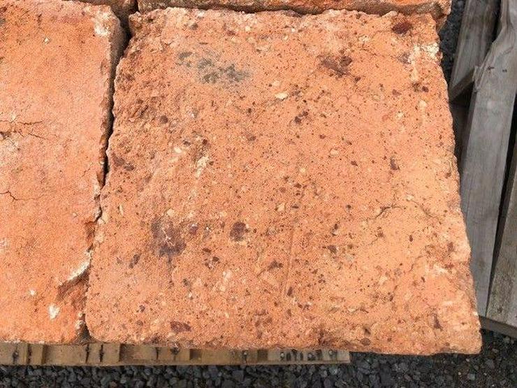 Bild 4: Terracotta-Fliesen /Antike Fliesen Ziegielplatten historische Original