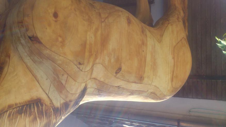 Bild 7: Holzpferd Lebensgröße