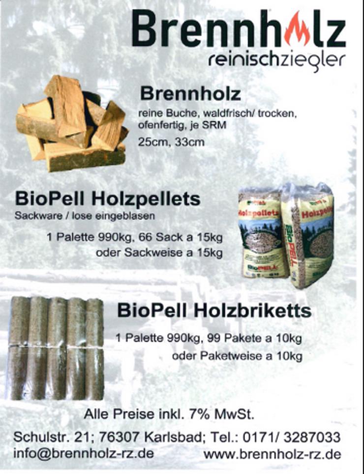 1 Palette BioPELL Holzpellets 6 mm in 66 Säcken a 15 KG - Holz- & Pelletheizung - Bild 5