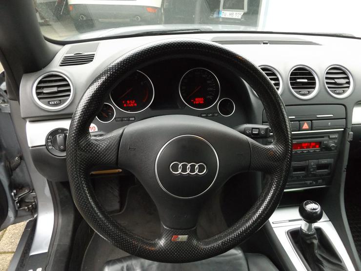 Bild 8: Audi A4 Cabriolet Garagenfahrzeug Nichtraucherfahrzeug 