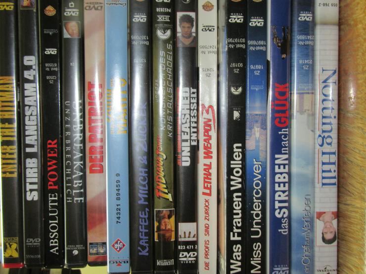 66 DVD's aus verschiedenen Filmgenre