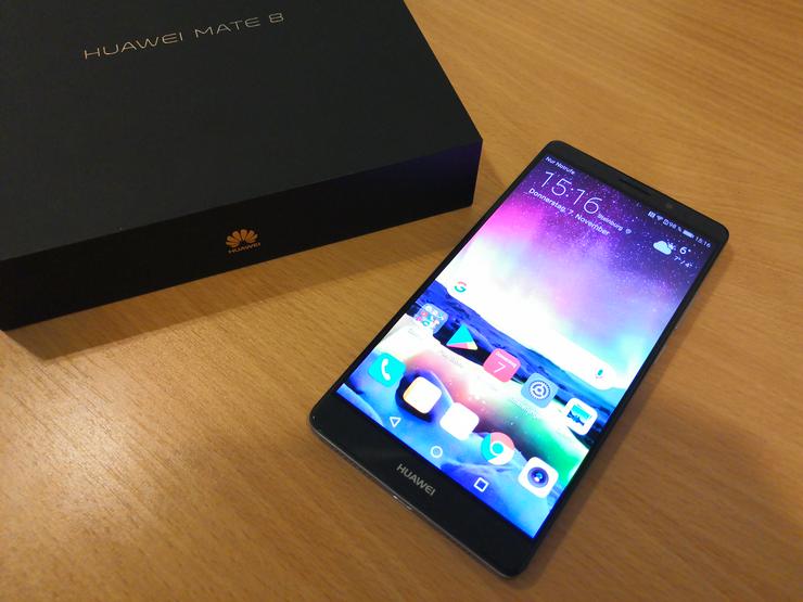 Huawei Mate 8 32GB Dual-Sim OVP Space Gray NXT-L29 - Handys & Smartphones - Bild 1