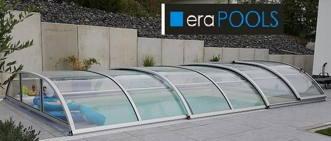 GFK Pool Ueberdachung Smart 10m Abdeckung extra Schienen+ Gratis - Pools - Bild 4