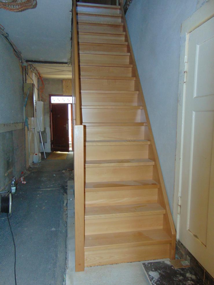 Bild 6: Handwerkliche Herstellung von Treppen