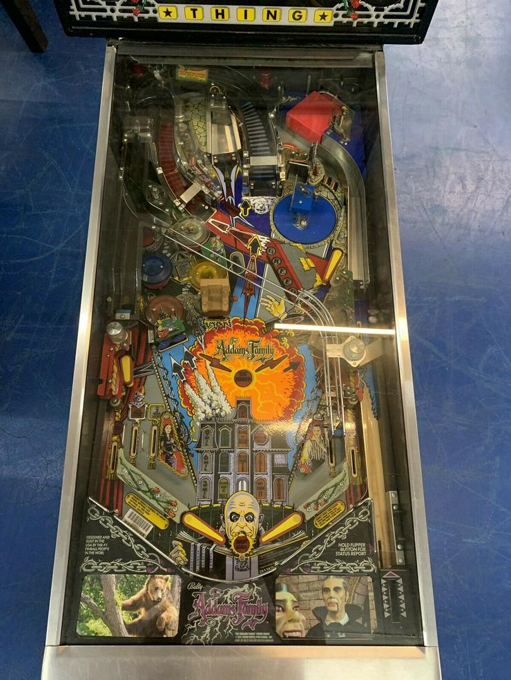 Bild 7: Adams Family Flipper von Williams, Pinball Bally