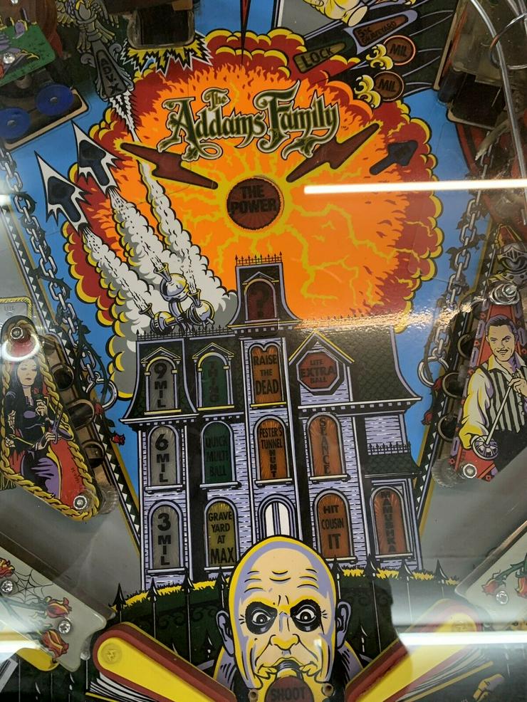 Bild 5: Adams Family Flipper von Williams, Pinball Bally