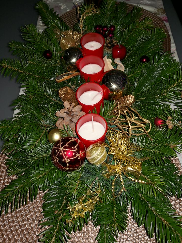 Adventskränze handgefertigt  - Weihnachtsdeko - Bild 3