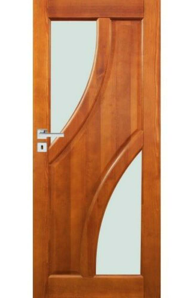 Bild 3: Ungefälzte Holzüren Bogota Stolgen Premium Klinke Zarge lackiert 60-90 Innentür 