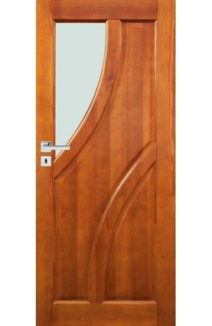 Bild 4: Ungefälzte Holzüren Bogota Stolgen Premium Klinke Zarge lackiert 60-90 Innentür 