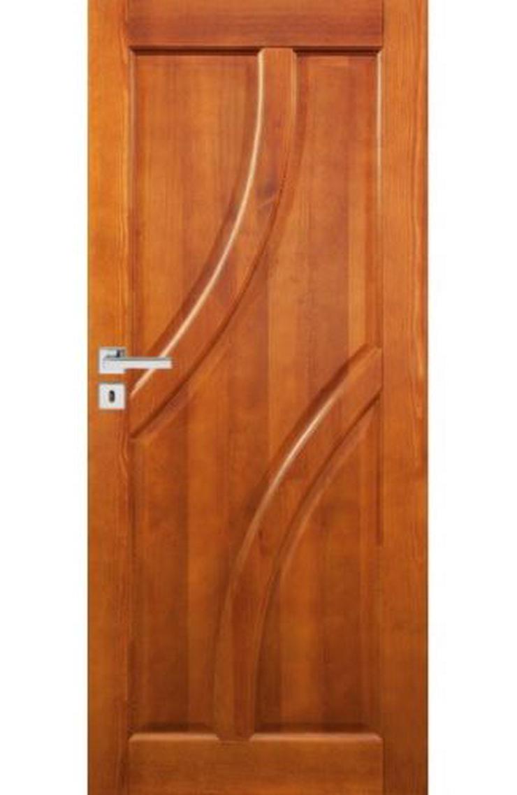 Bild 2: Ungefälzte Holzüren Bogota Stolgen Premium Klinke Zarge lackiert 60-90 Innentür 