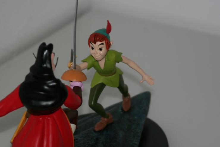 Bild 3: Disney " A Moment in Time " Peter Pan- Edition - Scluptur Peter Mook