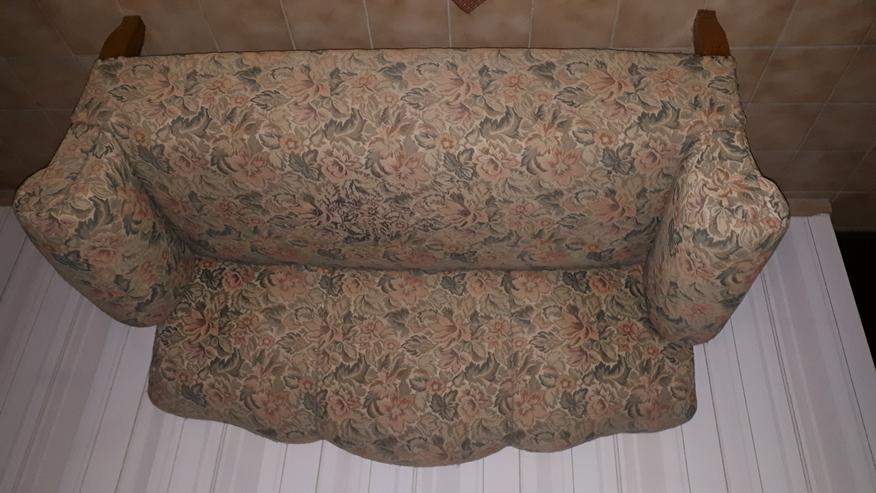 Antikes Sofa mit beweglichem Seitenteil