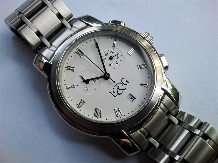 Lindberg & Goldmann Chronograph - Herren Armbanduhren - Bild 1