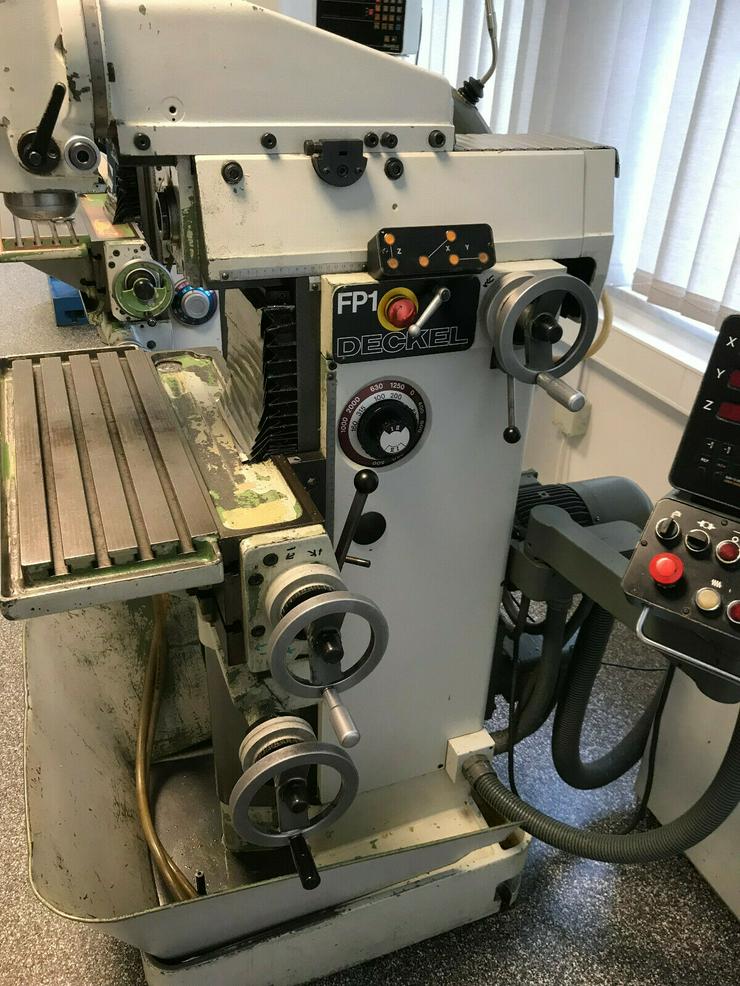  Universal Werkzeugfräsmaschine Deckel FP1 aus Lehrwerkstatt - Metallverarbeitung & Fahrzeugbau - Bild 2
