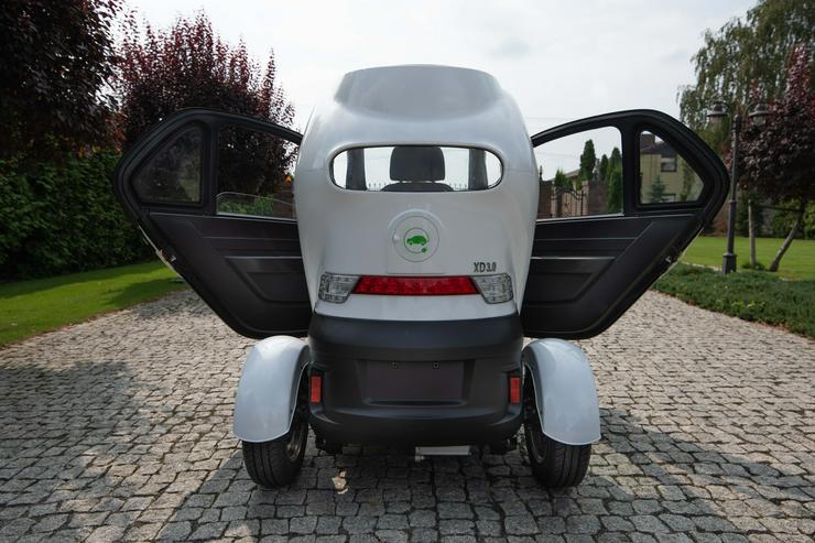 E-Auto,Kabinenroller,Mopedauto,Elektrokleinwagen mit Winterreifen - Moped & Motorroller - Bild 5