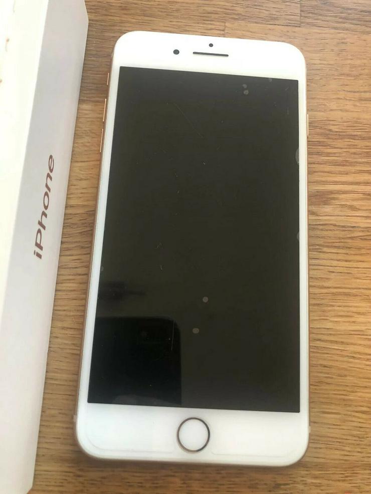 Apple iPhone 8 Plus - 256GB - Gold (Ohne Simlock) A1897 - Neuwertiger Zustand! OVP + Zubehör! - Handys & Smartphones - Bild 3