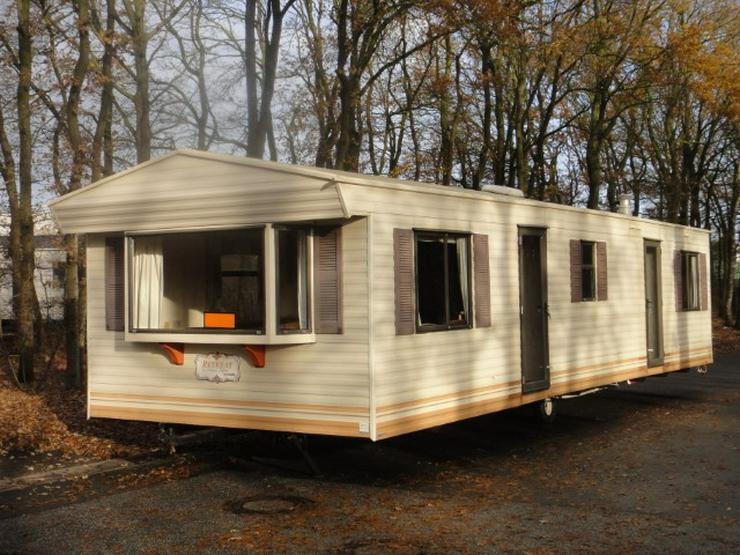 Bild 1: Mobilheim Nordhorn Cosalt Retreat winterfest wohnwagen dauerwohnen caravan camping tiny 