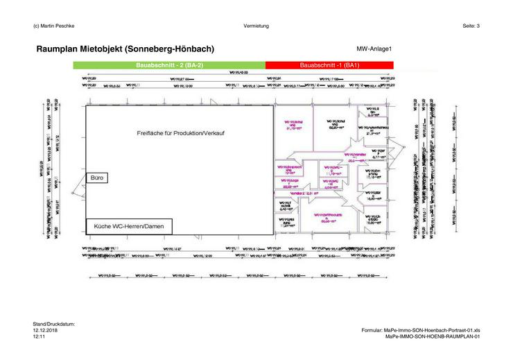 Sonneberg - Gewerbeeinheit ca 620 qm provisionsfrei z. Vermieten - Büro & Gewerbeflächen mieten - Bild 4