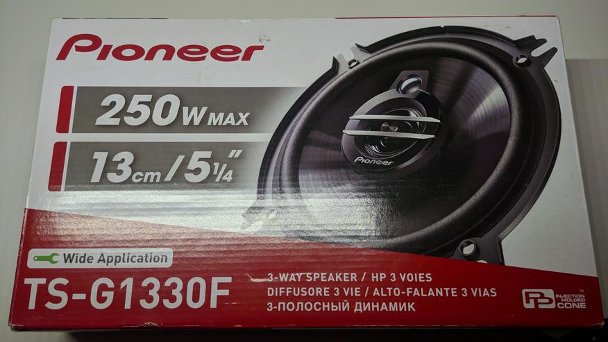 Pioneer TS-G1330F Auto Lautsprecher Anlage Neuwertig + Sony Radio DSX-A42UI - Lautsprecher, Subwoofer & Verstärker - Bild 6