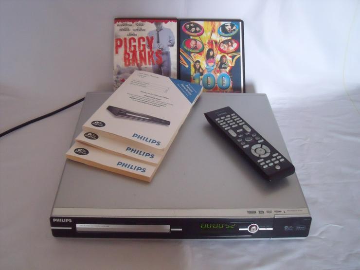 Bild 3: Philips DVDR-3480 DVD-Recorder, USB; DviX. Mit FB.