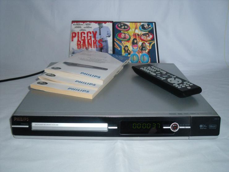 Bild 2: Philips DVDR-3480 DVD-Recorder, USB; DviX. Mit FB.