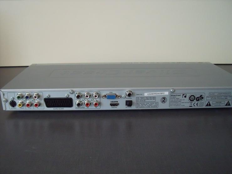 Bild 9: DVD-Player Silver Crest 6520 DviX, USB,HDMI; FULL HD; Neu.