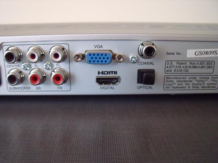 Bild 8: DVD-Player Silver Crest 6520 DviX, USB,HDMI; FULL HD; Neu.
