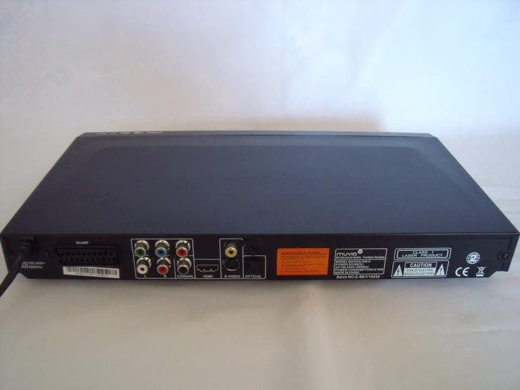 Bild 6: Muvid DVD-206-5  Player (HDMI, USB; DivX ) Full HD; Mit FB. Neu.