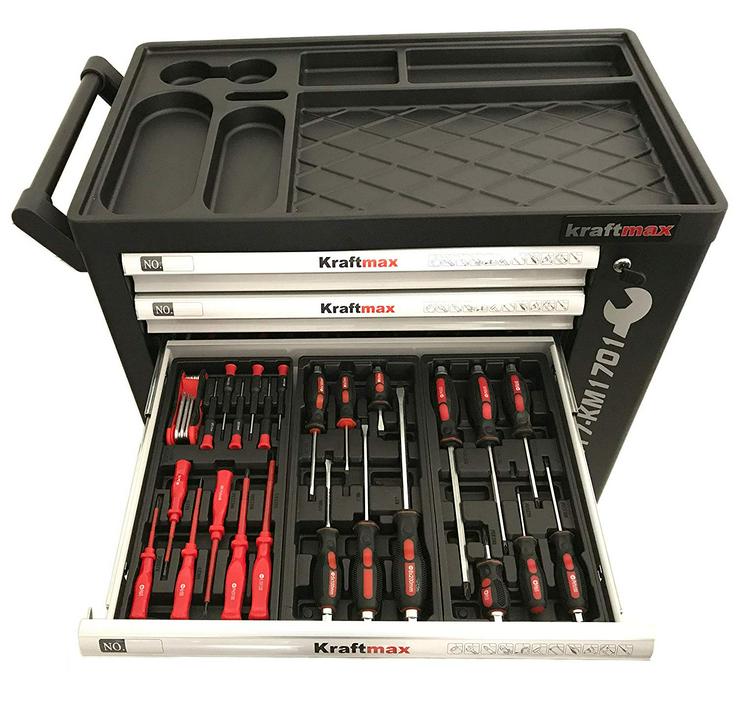 Bild 4: KRAFTMAX 159 teilig Werkzeugwagen Neuware OVP
