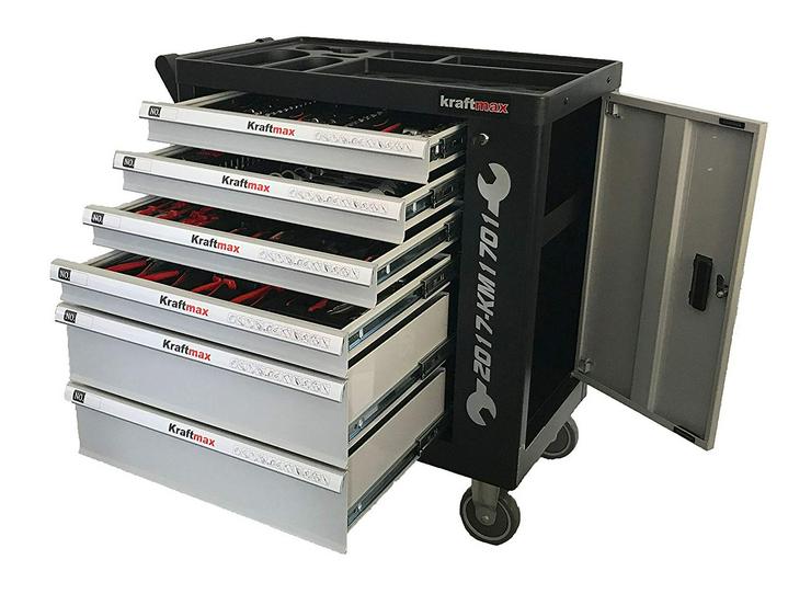 Bild 1: KRAFTMAX 159 teilig Werkzeugwagen Neuware OVP