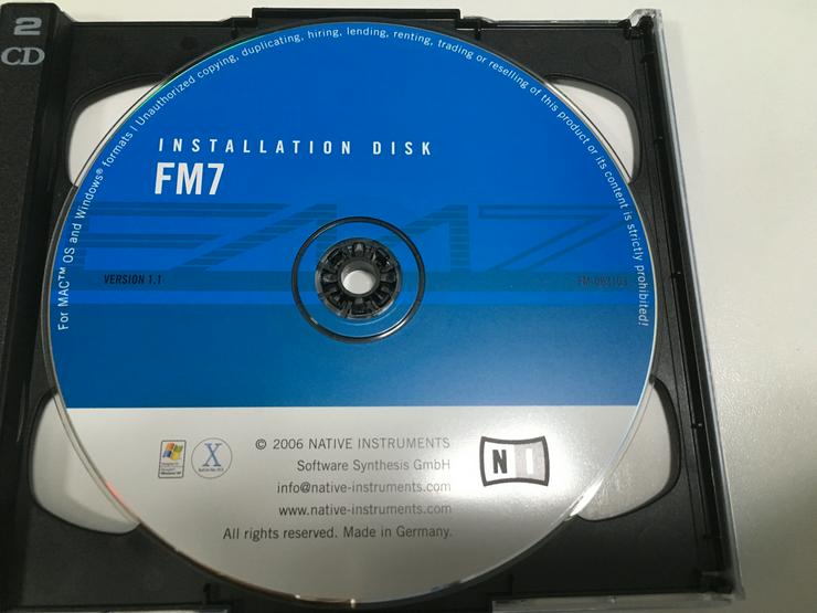 Bild 5: Native Instruments Kult Synthesizer FM7