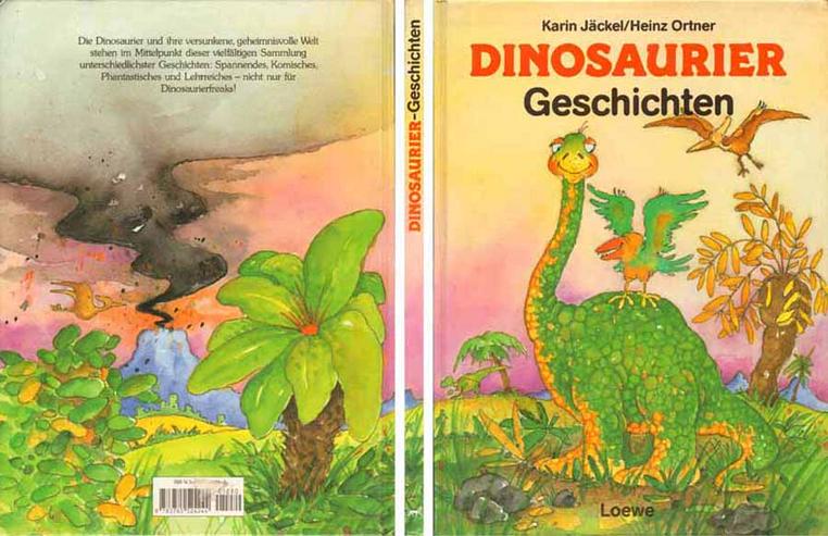 Buch von Karin Jäckel und Heinz Ortner - Dinosauriergeschichten - 1993 - Kinder& Jugend - Bild 1