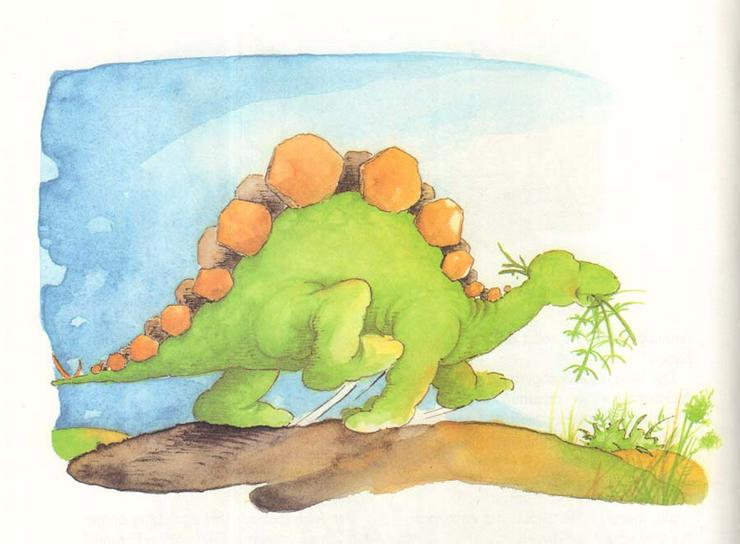 Bild 2: Buch von Karin Jäckel und Heinz Ortner - Dinosauriergeschichten - 1993