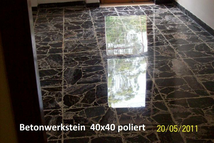 Bild 18: Terrazzo,-Marmor,-Betonwerkstein,-Fußboden schleifen und polieren