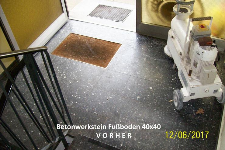 Bild 14: Terrazzo,-Marmor,-Betonwerkstein,-Fußboden schleifen und polieren