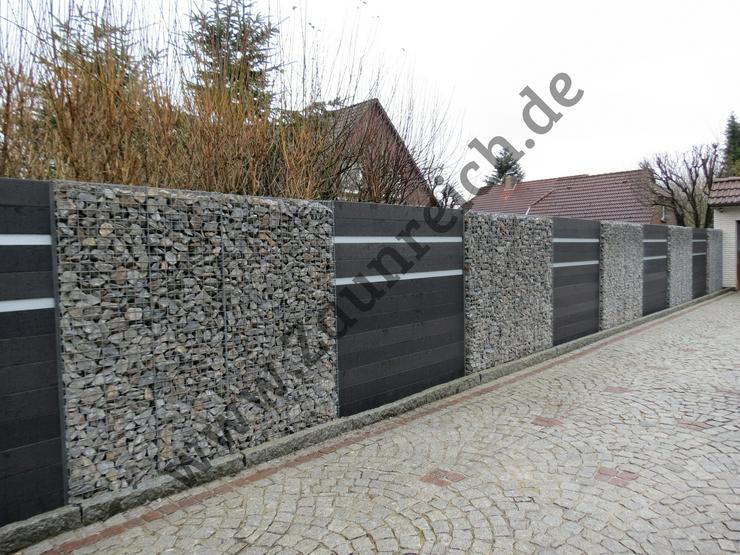 Bild 7: Doppelstabmattenzaun Tore Gabionen Sichtschutz - bundesweite Lieferung und Montage 