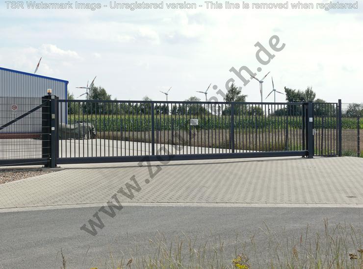 Bild 9: Zaunreich Zaunpaket Nr. 1 über 30 lfm, incl. 1 Toranlage 1-flügelig; bundesweite Lieferung (außer Inseln)