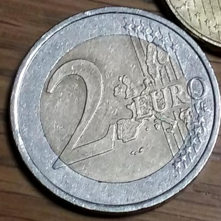 Bild 2: 2 Euro Münze von Frankreich 2001