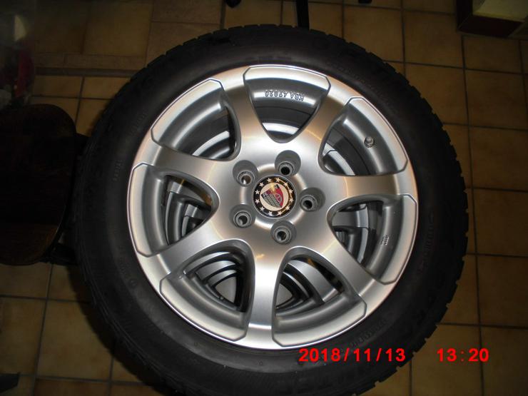  Winterreifen 205/55 R16 auf KBA 47026 Alufelge - Motorrad Reifen & Felgen - Bild 1