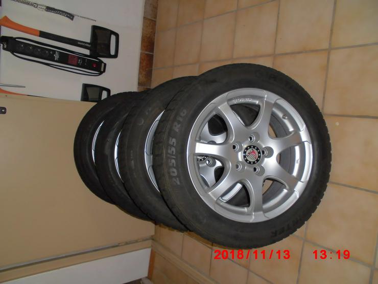 Bild 6:  Winterreifen 205/55 R16 auf KBA 47026 Alufelge