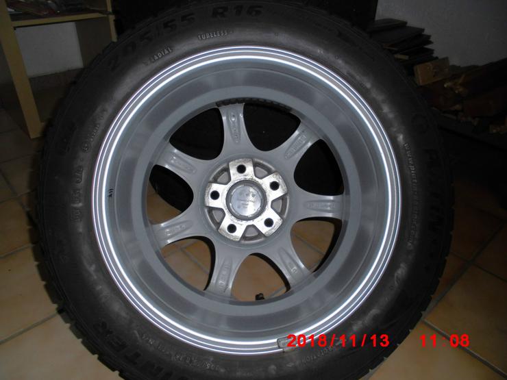 Bild 2:  Winterreifen 205/55 R16 auf KBA 47026 Alufelge