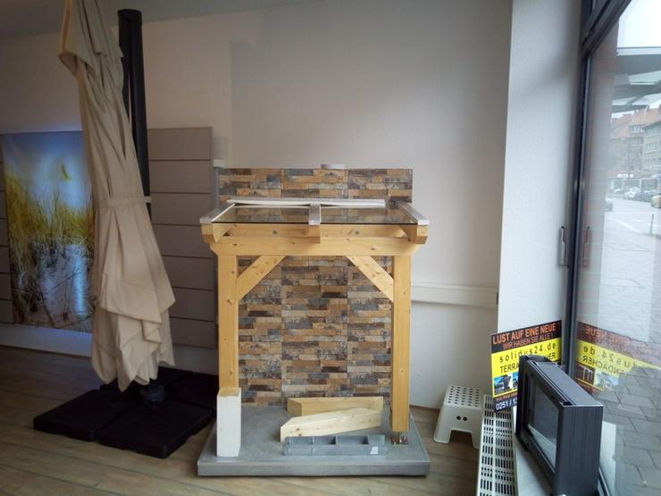 Bild 15: Terrassenüberdachung aus Holz oder Alu mit Stegplatten und Glas von solidus24