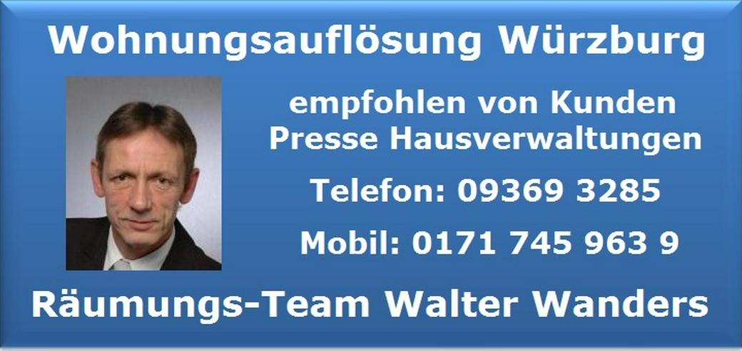 Bild 3: Wohnungsauflösung Haushaltsauflösung Entrümpelung Würzburg