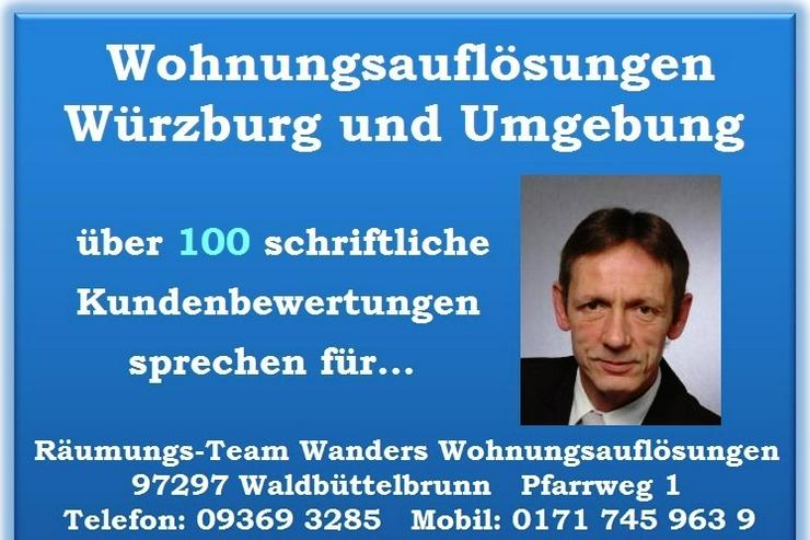 Bild 11: Wohnungsauflösung Haushaltsauflösung Entrümpelung Würzburg
