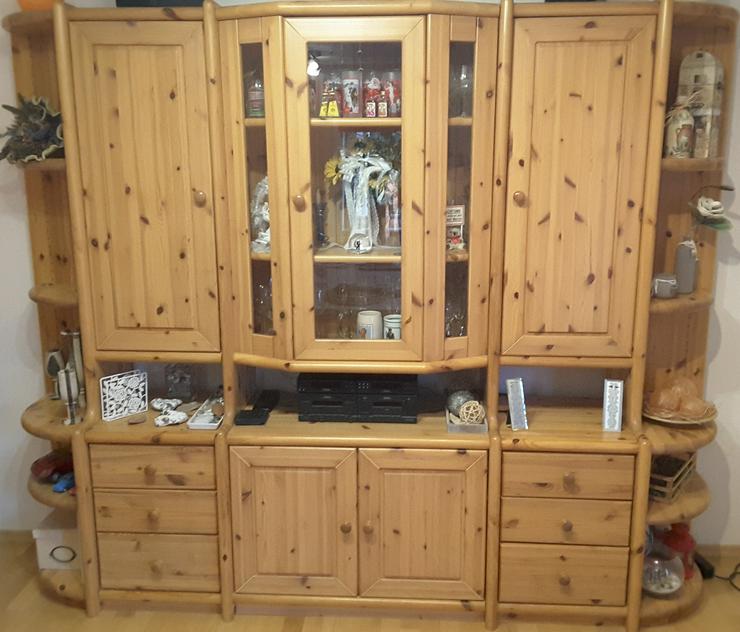 Bild 3: Schrankwand, Kieferschrank, Schrank, Wohnzimmerschrank