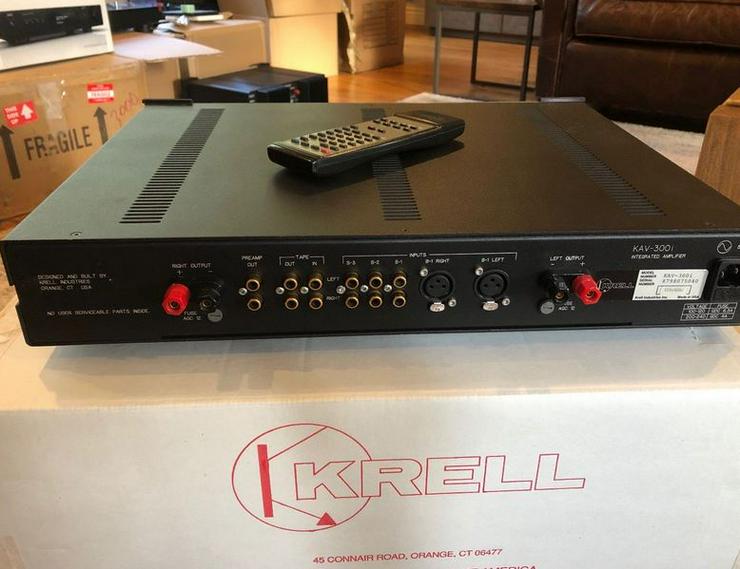 Bild 3: Krell KAV-300i integrated amplifier