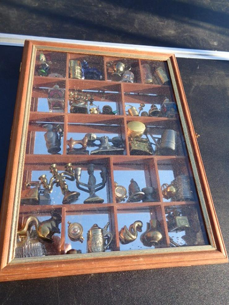 Bild 13: Über 50 alte Messing Figuren von Sammlung+ Setzkasten 